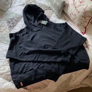 NWT Tentree W cropped TreeFleece Hoodie size XL